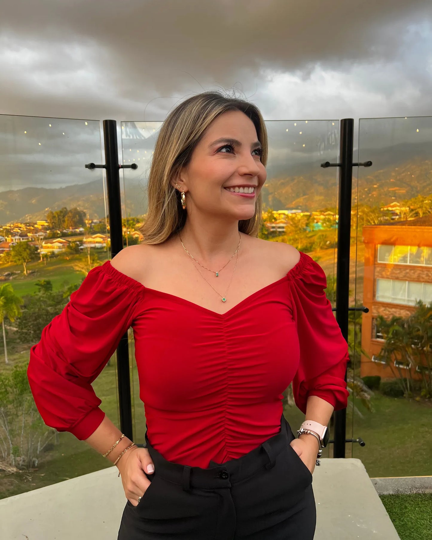 Blusa marquesa