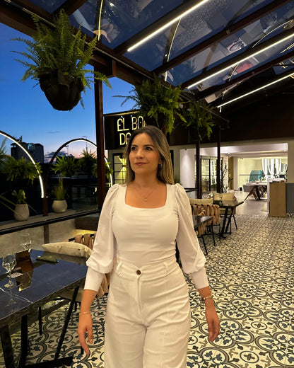Blusa duquesa