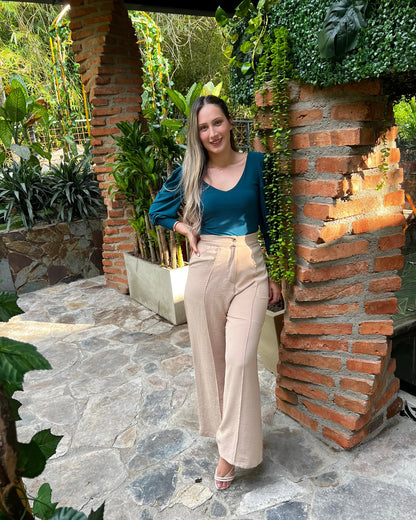 Blusa duquesa