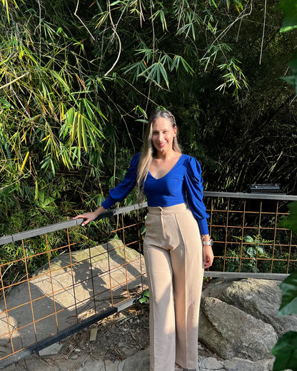 Blusa duquesa