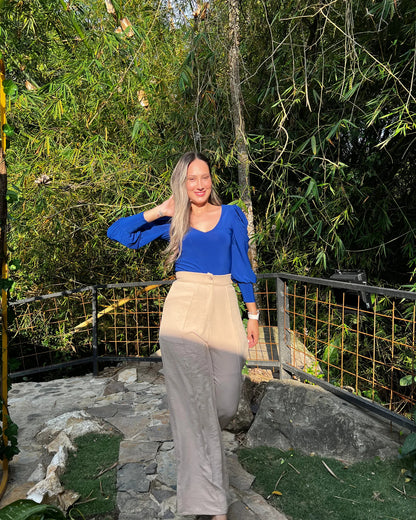 Blusa duquesa