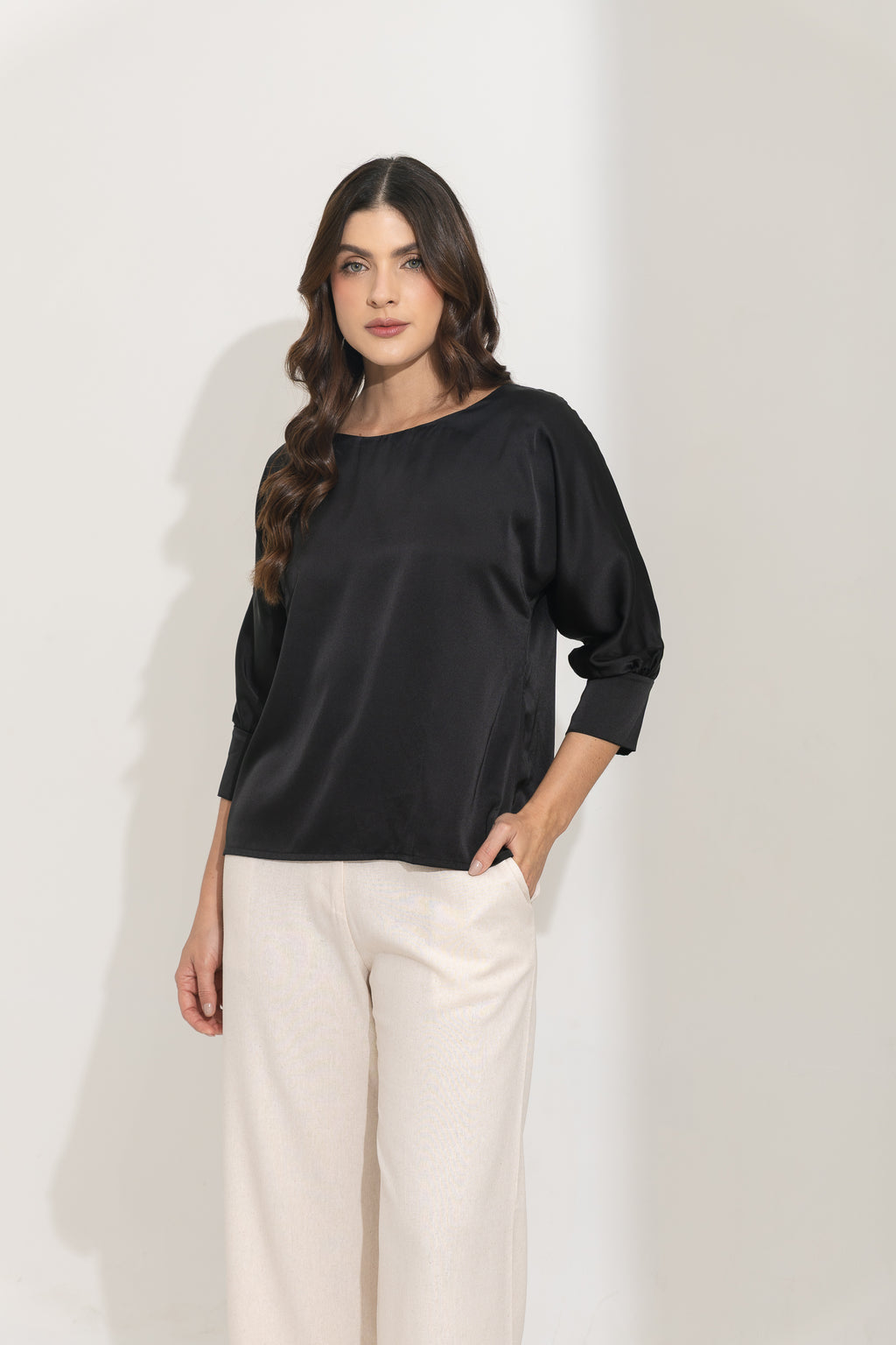 BLUSA ALBA UNICOLOR