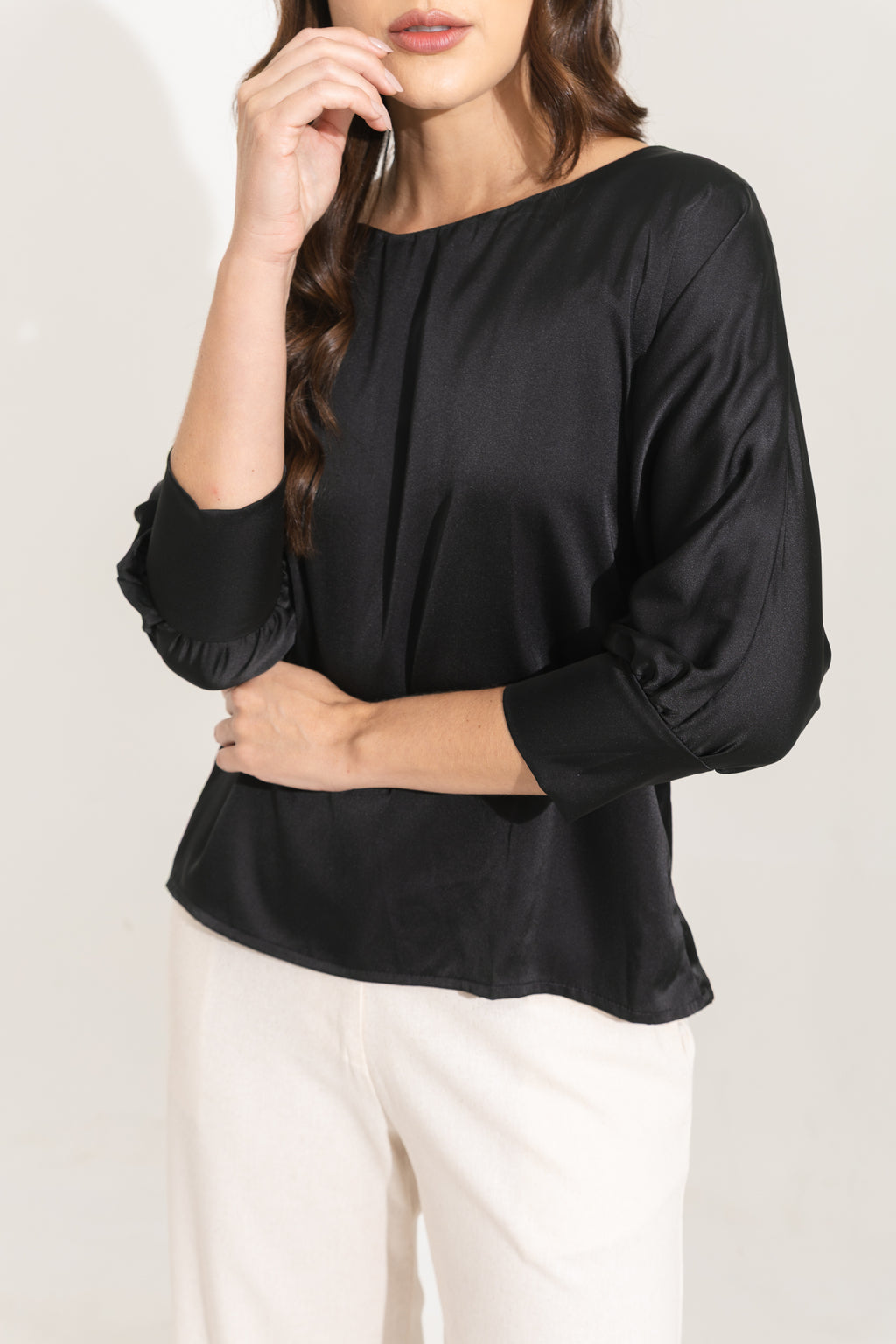 BLUSA ALBA UNICOLOR